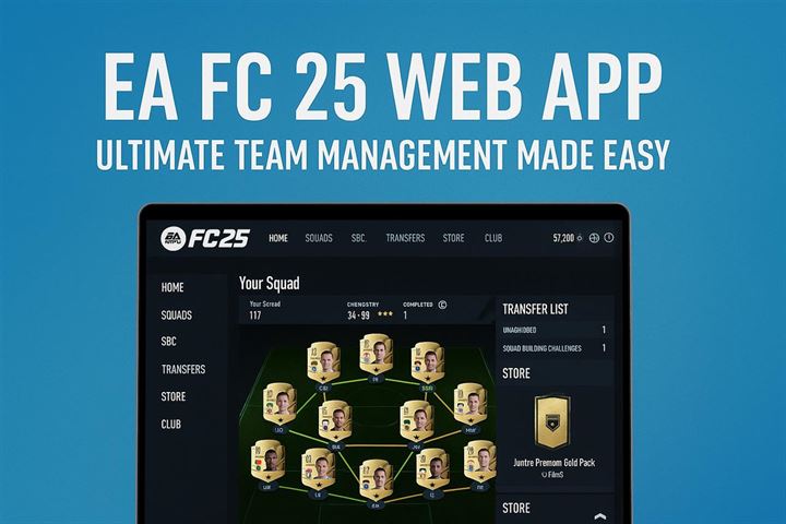 EA fc 25 web app - ultimate team management made easy