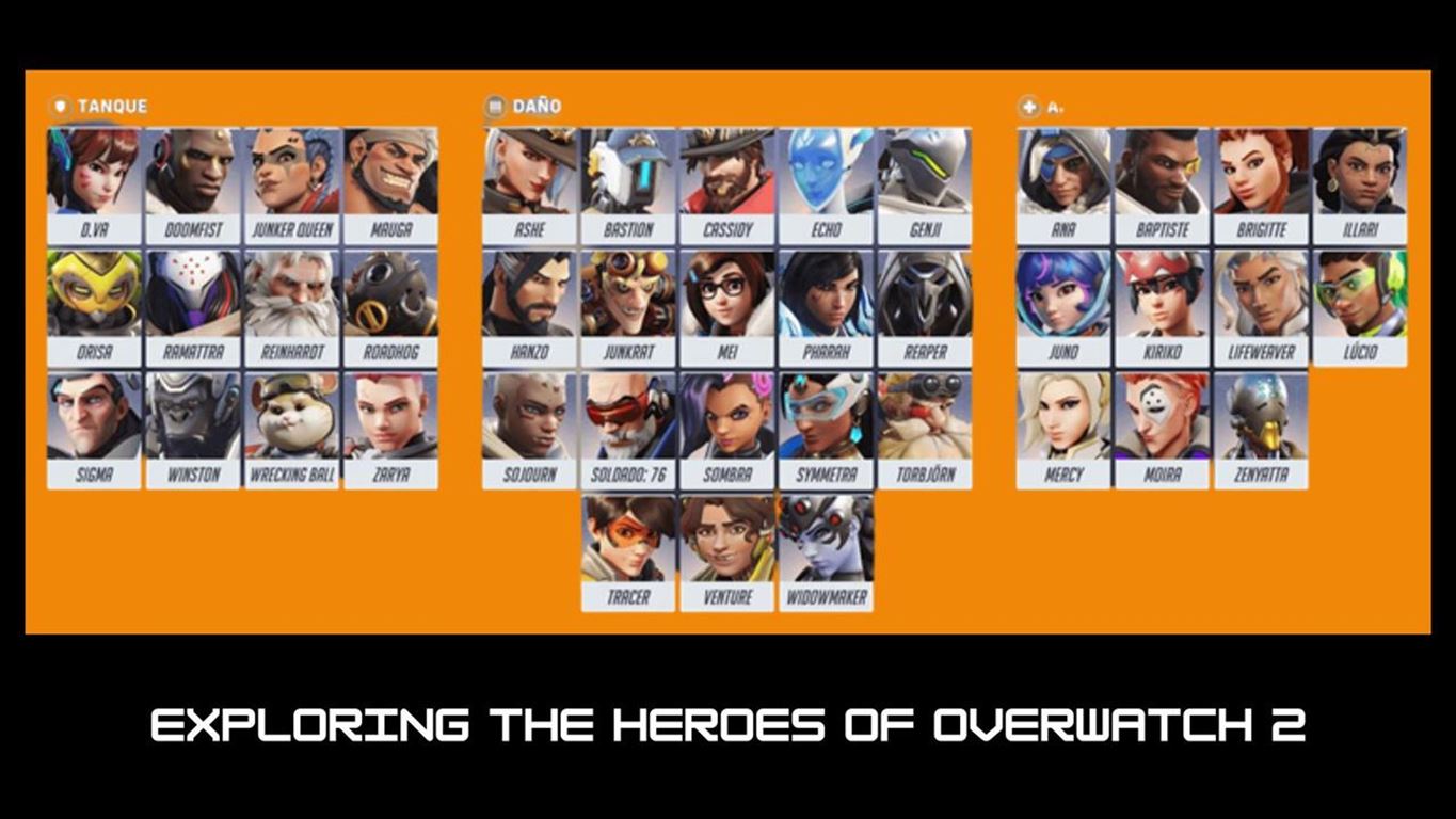 Exploring the heroes of overwatch 2