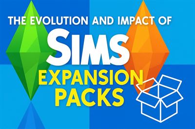 The evolution and impact of sims expansion packs