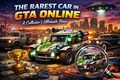 The rarest car in gta online –a collector's ultimate prize